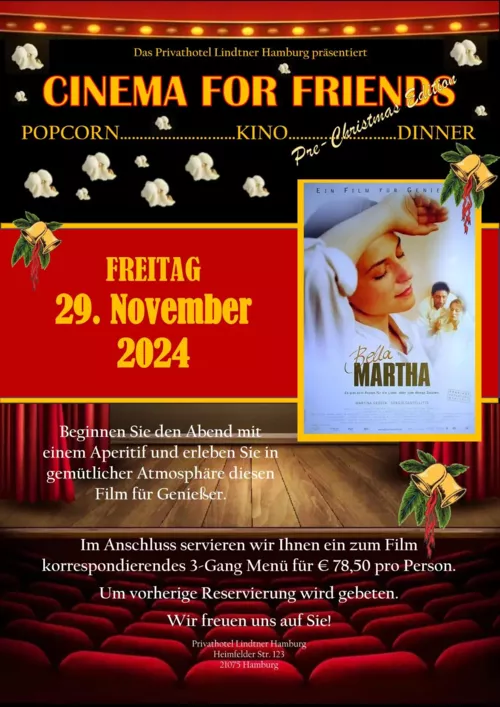 Bella Martha Cinema for Friends Privathotel Lindtner